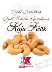 TUZLU KAVRULMUŞ KAJU FISTIK
