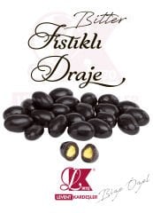 BİTTER ÇİKOLATA KAPLI FISTIKLI DRAJE