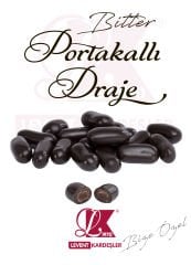 BİTTER ÇİKOLATA KAPLI PORTAKALLI DRAJE