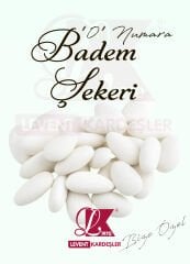 BADEM ŞEKERİ ''0'' NUMARA