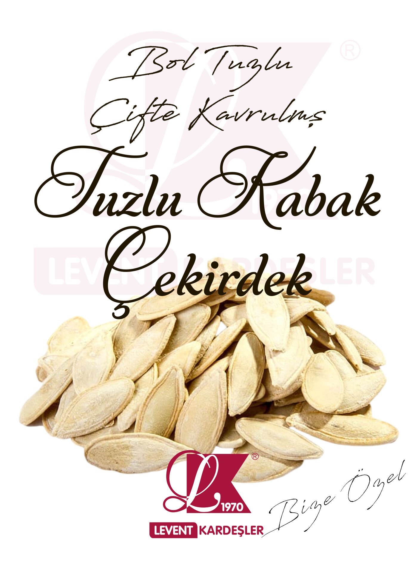BOL TUZLU ÇİFTE KAVRULMUŞ KABAK ÇEKİRDEK