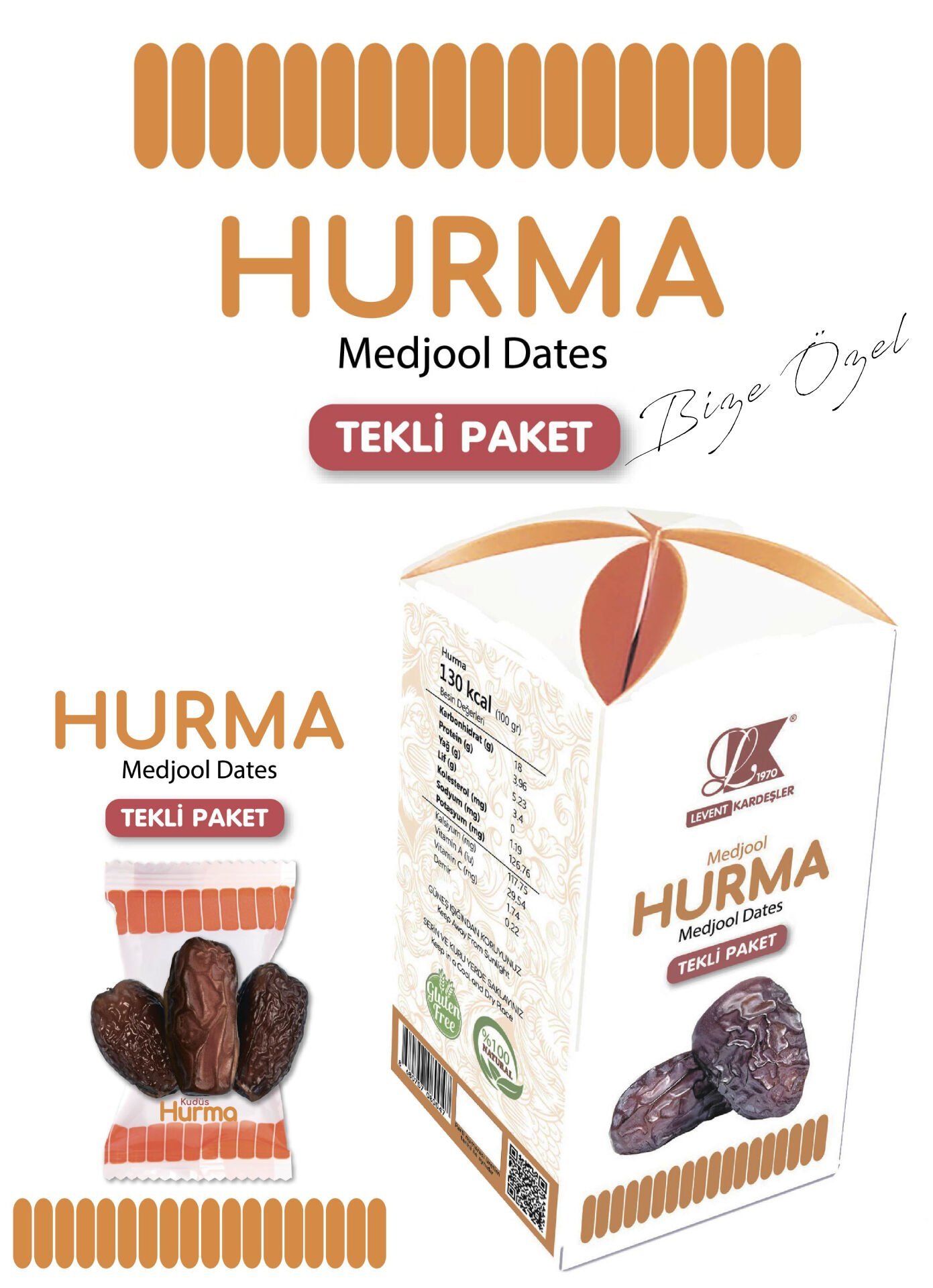 TEKLİ PAKET KUDÜS HURMASI