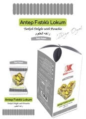 TEKLİ PAKET DUBLE FISTIKLI LOKUM