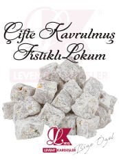 ÇİFTE KAVRULMUŞ DUBLE FISTIKLI LOKUM