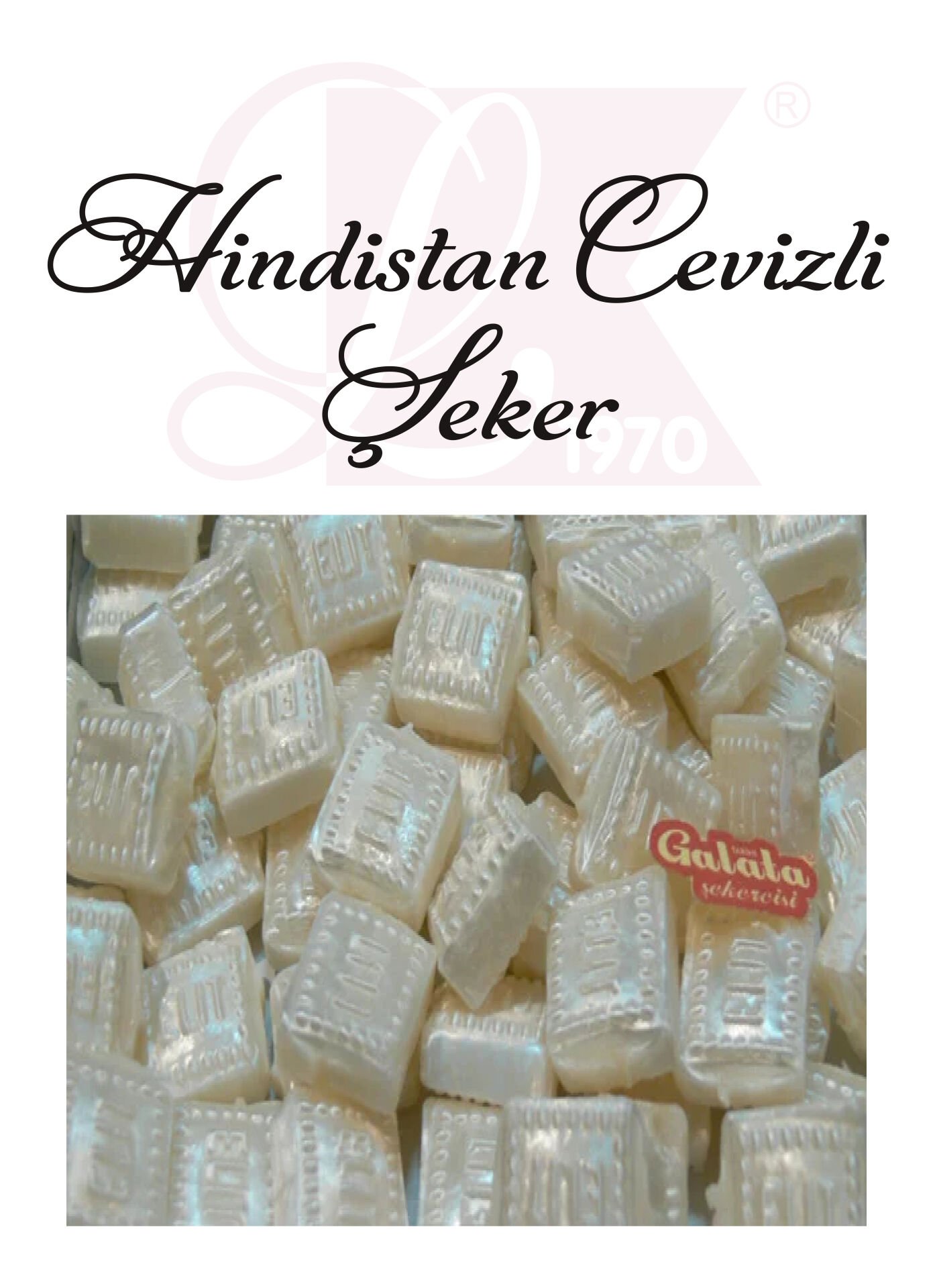 HİNDİSTAN CEVİZLİ BONBON ŞEKER